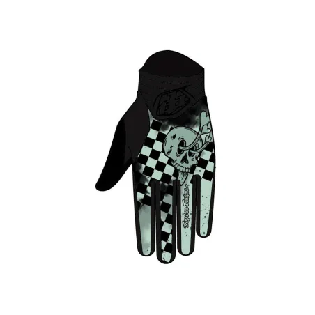 Guante bicicleta MUJER Troy Lee LUXE verde/negro s23 | LaRiderShop