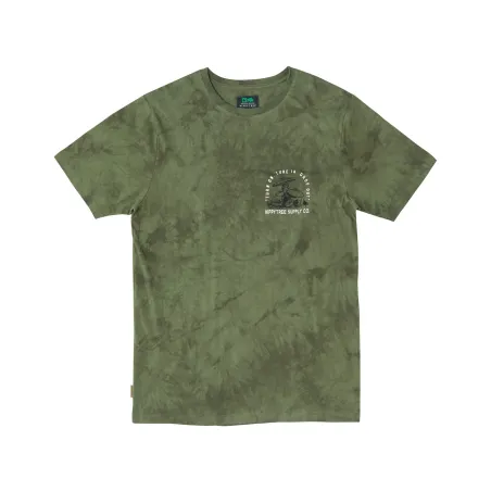 Perception Cloud Wash Tee Army | LaRider Shop