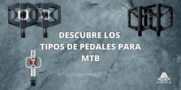 Tipos de pedales para bicicleta de montaña mtb